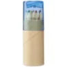 Set de 12 crayons de couleur personnalisé avec taille-crayon Hef Set de 12 crayons de couleur personnalisé avec taille-crayon Hef