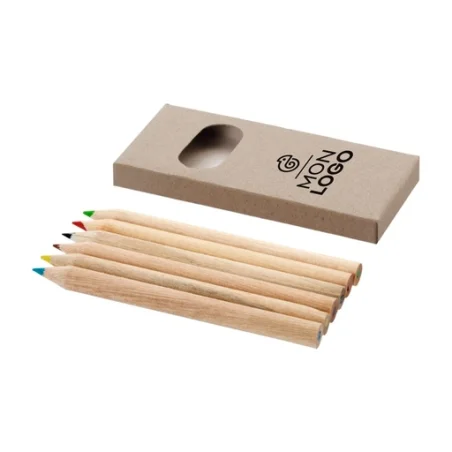Set de 6 crayons de couleur personnalisable Ayola
