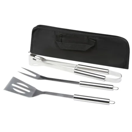 Set à barbecue personnalisable Barcabo en inox