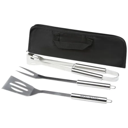 Set à barbecue personnalisable Barcabo en inox Set à barbecue personnalisable Barcabo en inox