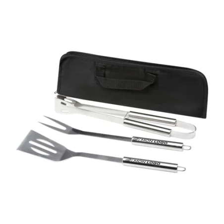 Set à barbecue personnalisable Barcabo en inox Set à barbecue personnalisable Barcabo en inox