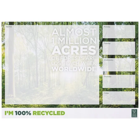 Sous-main personnalisable A3 papier recyclé - 25/50/100 feuilles Desk-Mate®