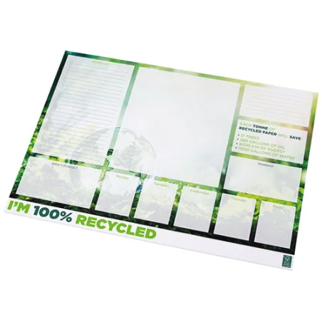 Sous-main personnalisé A2 papier recyclé - 25/50/100 feuilles Desk-Mate®