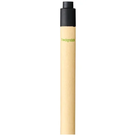 Stylo bille personnalisable en carton recyclé et plastique de maïs Berk Stylo bille personnalisable en carton recyclé et plastique de maïs Berk