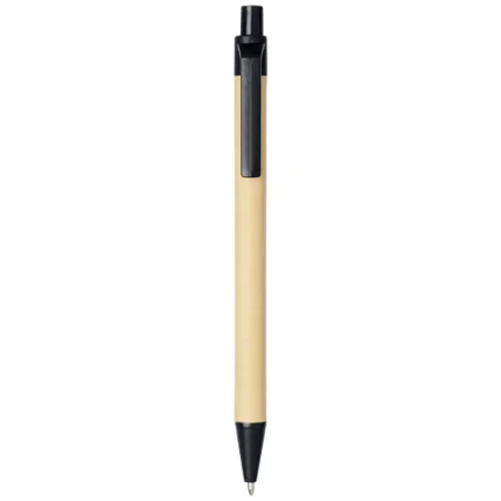 Stylo bille personnalisable en carton recyclé et plastique de maïs Berk Stylo bille personnalisable en carton recyclé et plastique de maïs Berk