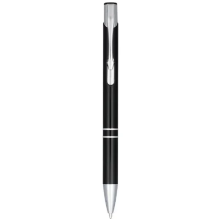 Stylo bille personnalisable rétractable en aluminium anodisé Moneta Stylo bille personnalisable rétractable en aluminium anodisé Moneta