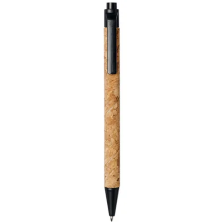 Stylo bille personnalisé Midar en liège et paille de blé Stylo bille personnalisé Midar en liège et paille de blé