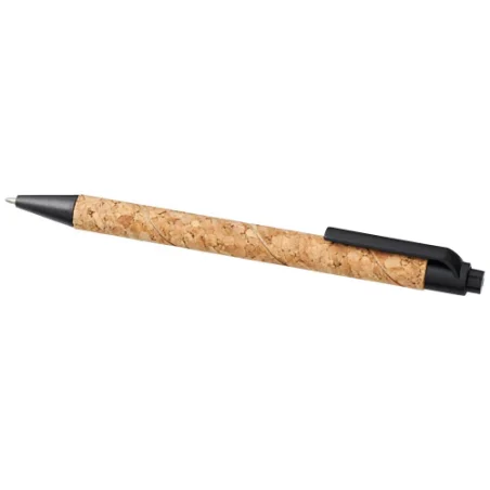Stylo bille personnalisé Midar en liège et paille de blé Stylo bille personnalisé Midar en liège et paille de blé