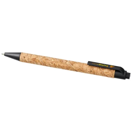 Stylo bille personnalisé Midar en liège et paille de blé Stylo bille personnalisé Midar en liège et paille de blé