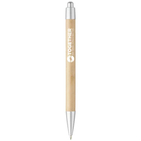 Stylo bille personnalisé Tiflet en papier recyclé Stylo bille personnalisé Tiflet en papier recyclé