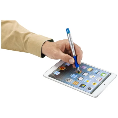 Stylo bille personnalisé avec fonction stylet et surligneur Nash Stylo bille personnalisé avec fonction stylet et surligneur Nash