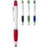 Stylo bille personnalisé avec fonction stylet et surligneur Nash Stylo bille personnalisé avec fonction stylet et surligneur Nash