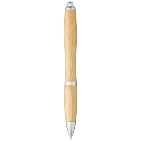 Stylo bille personnalisé en bambou Nash Stylo bille personnalisé en bambou Nash