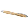 Stylo bille personnalisé en bambou Nash Stylo bille personnalisé en bambou Nash