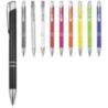 Stylo bille personnalisé rétractable en aluminium Moneta Stylo bille personnalisé rétractable en aluminium Moneta