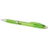 Stylo bille personnalisé translucide avec grip en caoutchouc Turbo Stylo bille personnalisé translucide avec grip en caoutchouc Turbo