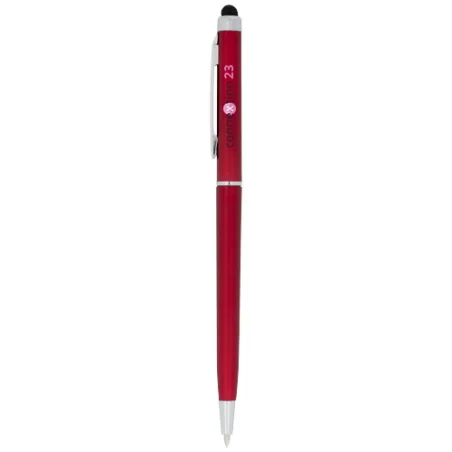 Stylo bille publicitaire ABS avec stylet Valeria