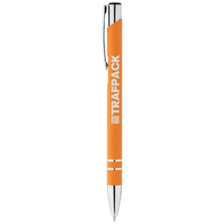 Stylo bille publicitaire avec extérieur caoutchouté Corky Stylo bille publicitaire avec extérieur caoutchouté Corky
