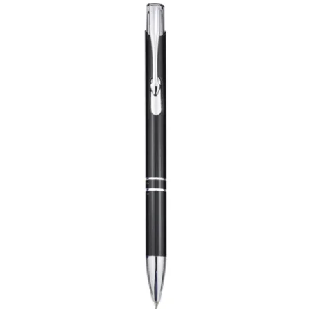 Stylo bille publicitaire rétractable en aluminium Moneta Stylo bille publicitaire rétractable en aluminium Moneta
