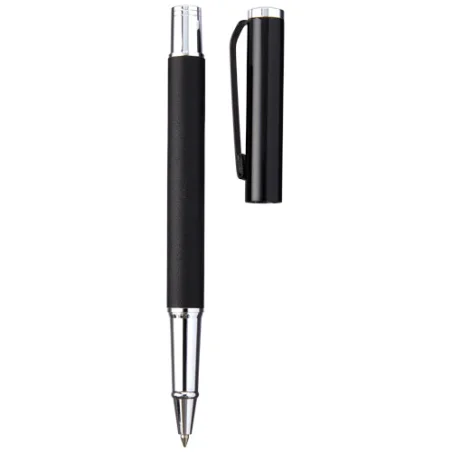 Stylo roller personnalisé avec corps en cuir Pedova Stylo roller personnalisé avec corps en cuir Pedova