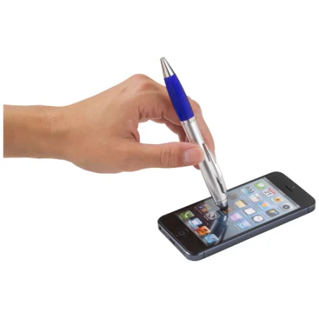 Stylo stylet personnalisable avec grip coloré Nash Stylo stylet personnalisable avec grip coloré Nash