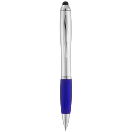 Stylo stylet personnalisable avec grip coloré Nash Stylo stylet personnalisable avec grip coloré Nash