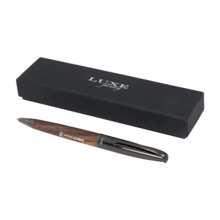 Stylo à bille personnalisé avec corps en bois Loure Stylo à bille personnalisé avec corps en bois Loure