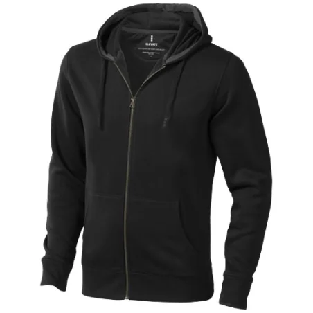 Sweater personnalisé avec capuche full zip Arora - Homme - XS à 3XL