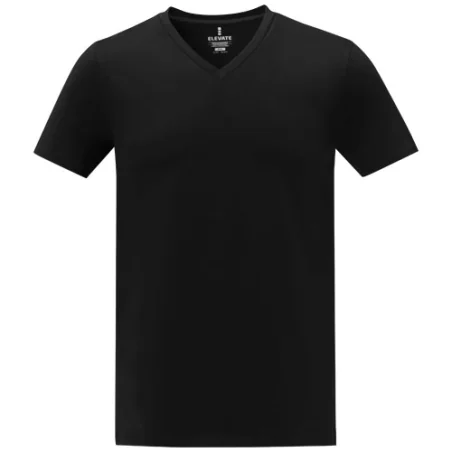 T-shirt publicitaire Somoto manches courtes col v - Homme - 100% coton 160 g/m2 - XS à 3XL