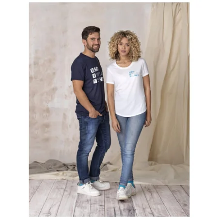 T-shirt recyclé personnalisé manches courtes Jade - Homme - XS à 3XL