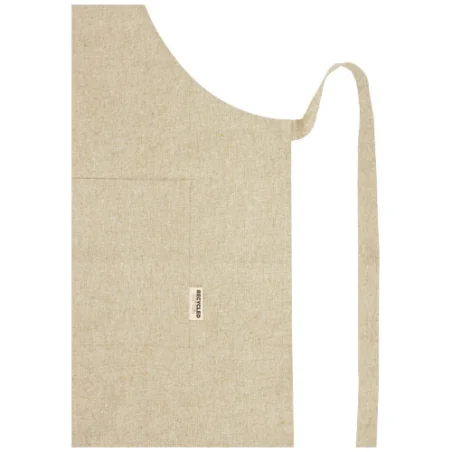 Tablier personnalisable Pheebs en coton recyclé de 200 g/m² Tablier personnalisable Pheebs en coton recyclé de 200 g/m²