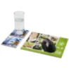 Tapis de souris et sous-verre carré personnalisés Q-Mat® en mousse EVA Tapis de souris et sous-verre carré personnalisés Q-Mat® en mousse EVA