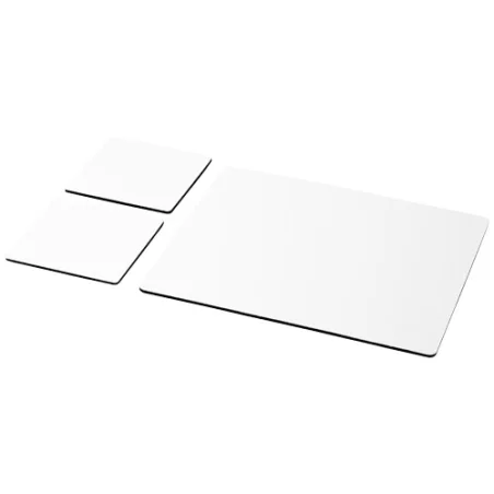 Tapis de souris et sous-verre carré personnalisés Q-Mat® en mousse EVA