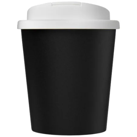 Tasse à café isotherme publicitaire 100% recyclé Americano® Espresso Eco 250 ml avec couvercle anti-déversement