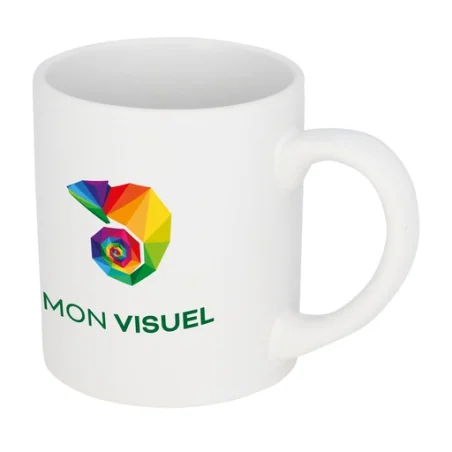 Tasse à café personnalisable Pix 210ml avec marquage full color