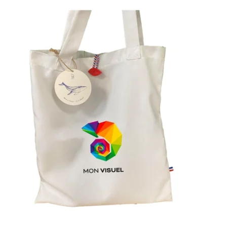 Tote bag personnalisé 100% recyclé SEAQUAL® Made in France – Aqaba