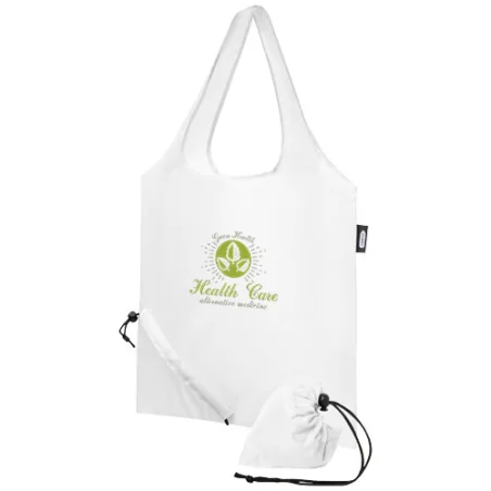 Tote bag personnalisé pliable Sabia en PET recyclé 7L