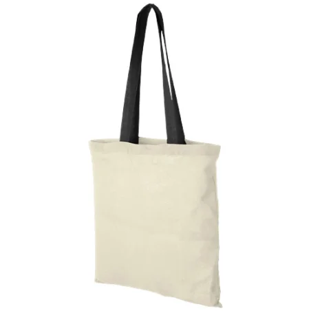 Tote bag publicitaire en coton Nevada 100 gr/m² avec poignées de couleur 7L Tote bag publicitaire en coton Nevada 100 gr/m² avec poignées de couleur 7L