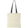 Tote bag publicitaire en coton Nevada 100 gr/m² avec poignées de couleur 7L Tote bag publicitaire en coton Nevada 100 gr/m² avec poignées de couleur 7L
