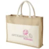 Tote bag publicitaire jute Mumbay 18L Tote bag publicitaire jute Mumbay 18L