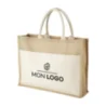 Tote bag publicitaire jute Mumbay 18L Tote bag publicitaire jute Mumbay 18L