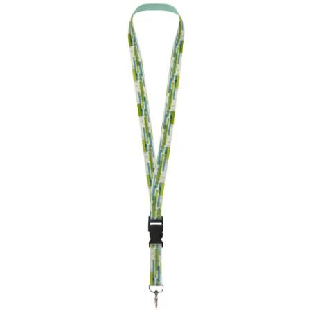 Tour de cou personnalisable Bucks en PET recyclé avec sublimation double face Tour de cou personnalisable Bucks en PET recyclé avec sublimation double face