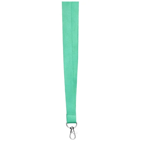 Tour de cou personnalisable en bambou Julian avec clip de sécurité Tour de cou personnalisable en bambou Julian avec clip de sécurité