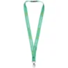 Tour de cou personnalisable en bambou Julian avec clip de sécurité Tour de cou personnalisable en bambou Julian avec clip de sécurité