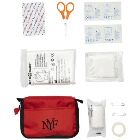 Trousse de premiers secours personnalisée 19 pièces Save-me Trousse de premiers secours personnalisée 19 pièces Save-me
