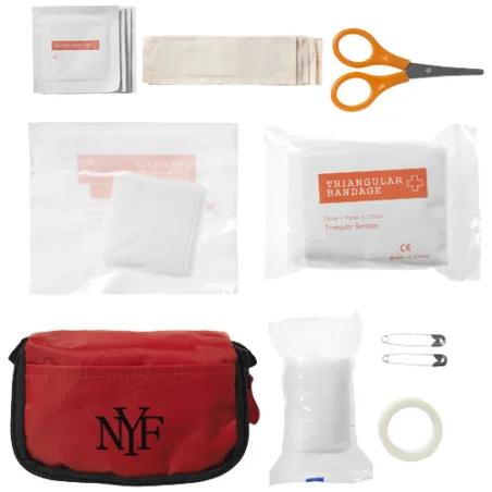 Trousse de premiers secours personnalisée 19 pièces Save-me Trousse de premiers secours personnalisée 19 pièces Save-me