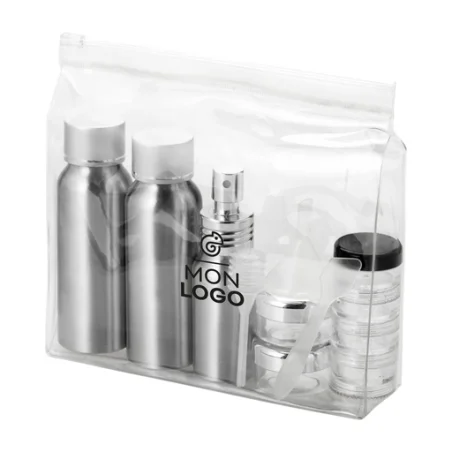 Trousse de toilette personnalisable approuvée par les compagnies aériennes Frankfurt Trousse de toilette personnalisable approuvée par les compagnies aériennes Frankfurt