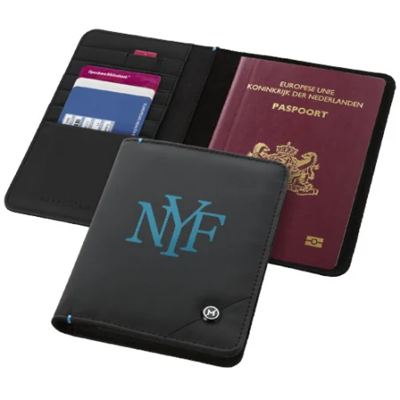 Étui de passeport personnalisable RFID Odyssey Étui de passeport personnalisable RFID Odyssey
