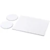 Tapis de souris et sous-verre rond personnalisés Brite-Mat® en plastique recyclé Tapis de souris et sous-verre rond personnalisés Brite-Mat® en plastique recyclé