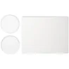 Tapis de souris et sous-verre rond personnalisés Brite-Mat® en plastique recyclé Tapis de souris et sous-verre rond personnalisés Brite-Mat® en plastique recyclé